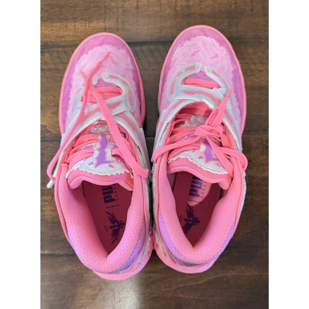 Puma MB.05 LaMelo Ball World Tour Pink Men's Size 9.5 Sneakers 312129-01